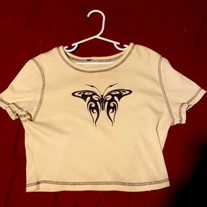 H&M butterfly shirt